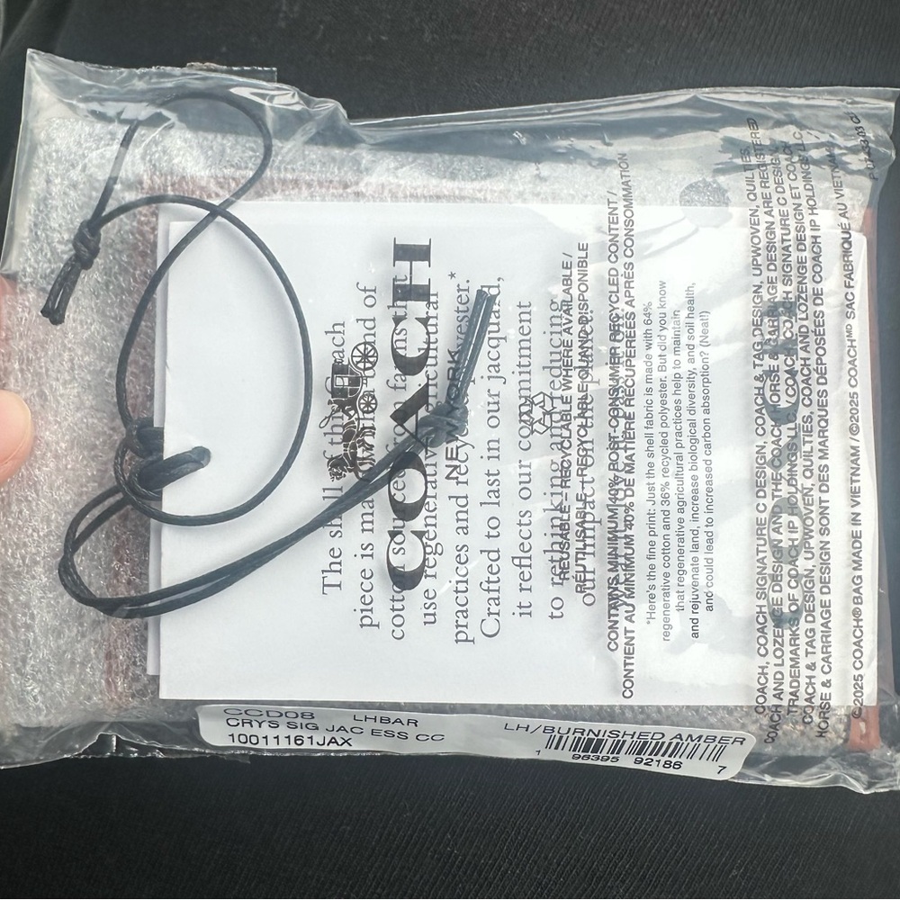 Coach crystal credit card holder - Picture 4 of 4